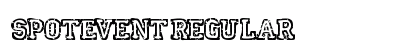 SpotEvent Regular font free download