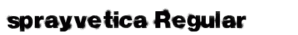 sprayvetica Regular font free download