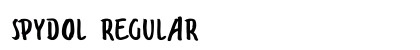 SPYDOL Regular Font Preview