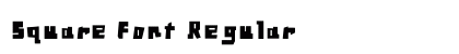 Square Font Regular font free download