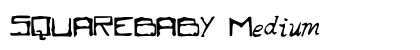 SQUAREBABY Medium font free download