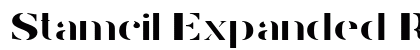 Stamcil Expanded Regular Preview
