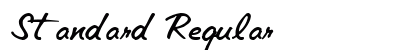Standard Regular font free download