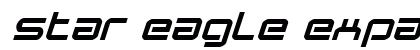 Star Eagle Expanded Italic Expanded Italic preview
