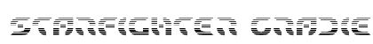 Starfighter Gradient Regular font free download