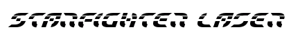 Starfighter Laser Italic Preview