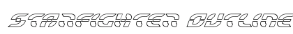 Starfighter Outline Italic Outline Italic preview