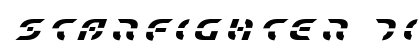 Starfighter Title Italic Preview