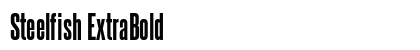 Steelfish ExtraBold Preview