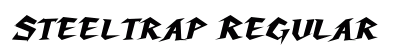 Steeltrap Regular font free download