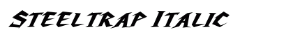 Steeltrap Italic Preview