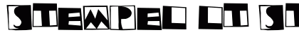 Stempel LT Std 1 Regular font free download