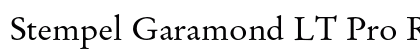 Stempel Garamond LT Pro Roman font free download