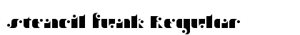 stencil funk Regular preview
