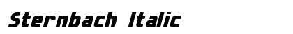 Sternbach Italic Preview