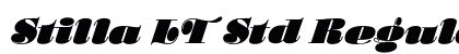 Stilla LT Std Regular font free download