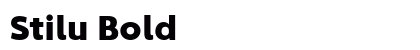 Stilu Bold Preview