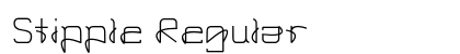 Stipple Regular font free download