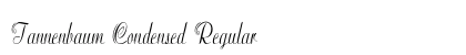 Tannenbaum Condensed Regular Preview
