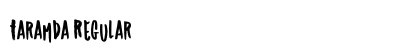 Taramda Regular font free download