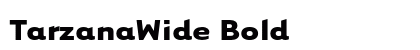 TarzanaWide Bold font free download