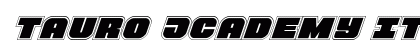 Tauro Academy Italic Preview