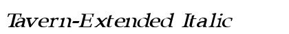 Tavern-Extended Italic Preview