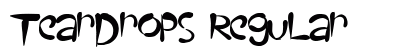 TearDrops Regular font free download