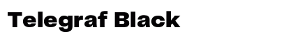 Telegraf Black preview