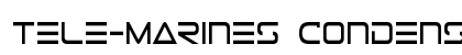 Tele-Marines Condensed Condensed font free download