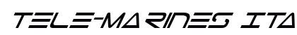 Tele-Marines Italic Preview