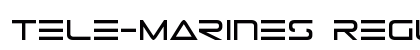 Tele-Marines Regular Font Preview