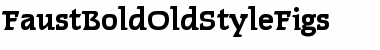 FaustBoldOldStyleFigs Font