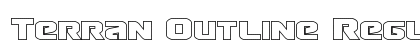 Terran Outline Regular font free download