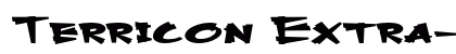 Terricon Extra-expanded Bold Preview