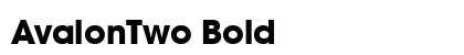 AvalonTwo Bold Preview