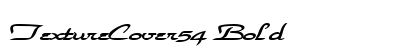TextureCover54 Bold font free download