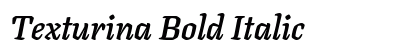 Texturina Bold Italic font free download