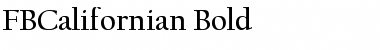 FBCalifornian Font