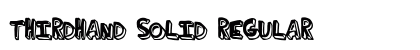 ThirdHand-solid Regular font free download