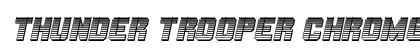 Thunder Trooper Chrome Italic preview