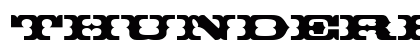 ThunderBay Normal font free download