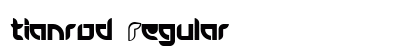 tianrod Regular font free download