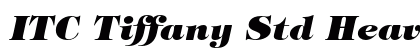 ITC Tiffany Std Heavy Italic font free download