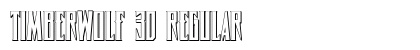Timberwolf 3D Regular font free download