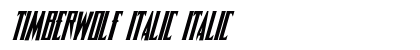 Timberwolf Italic preview Timberwolf Italic preview