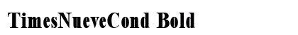 TimesNueveCond Bold Preview