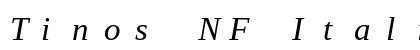 Tinos NF Italic Preview