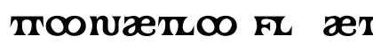 Tomato Ligatures Regular