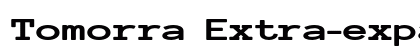 Tomorra Extra-expanded Regular font free download